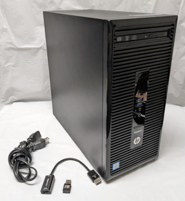 HP ProDesk 400 G3 MT i7-6700 16GB RAM 512GB SSD 2TB Win10 Pro WIFI PC DVD HDMI