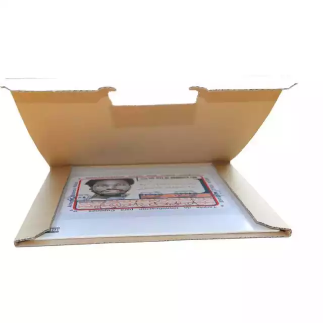 25 Cajas Cartón Extra Resistente Para Enviar 1 Disco Vinilo LP + 25 Etiquetas