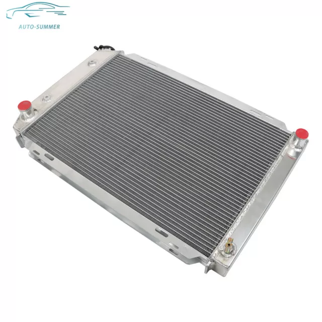 3 Row Aluminum Radiator For 1979-1993 Ford Mustang GT/LX V6/V8 AT/MT CC138 2