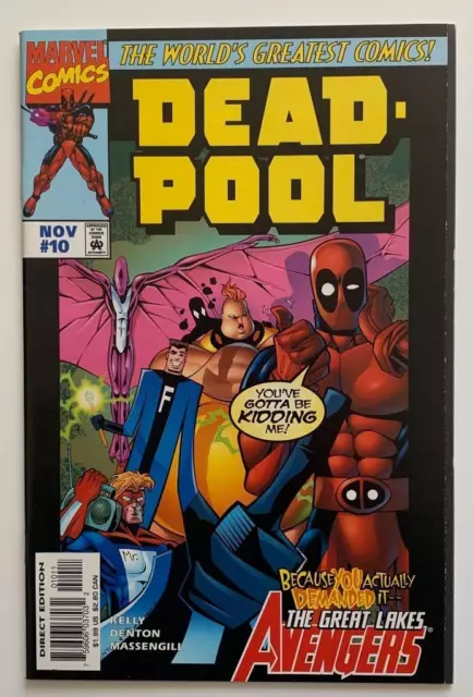Deadpool #10. (Marvel 1997). high grade issue.