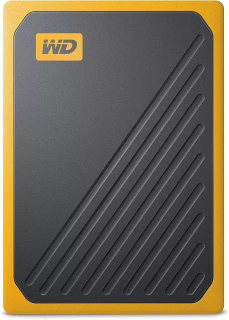 Western Digital My Passport GO Portable SSD, 2TB, USB 3.0, Speeds up to 400 Mb/S 3