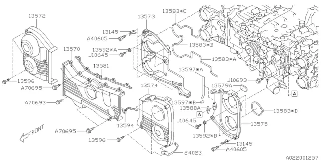 1-PC Pk Véritable SUBARU (1990-2020) Modèles Montage Complet Ceinture Housse