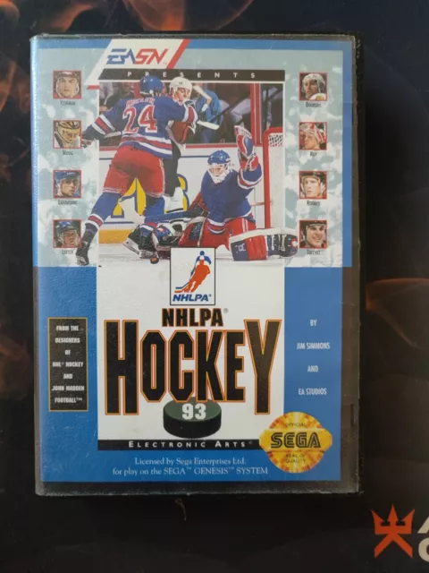 NHLPA Hockey 93 - En Boite Sans Notice US - Sega Genesis /Megadrive