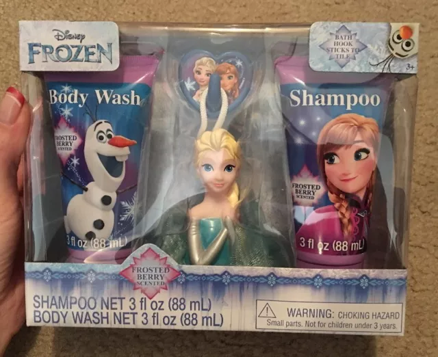 Juego de regalo de baño y jabón Disney Frozen Elsa