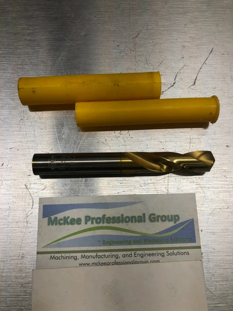 Guhring 31/64" Drill - HSS TiN Coated Flutes