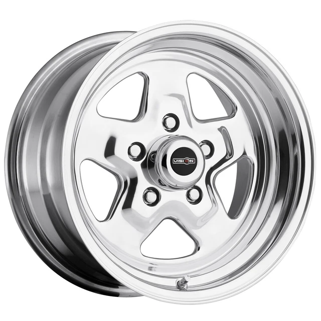 4-Vision 521 Nitro 15x7 5x4.5" +0mm Polished Wheels Rims 15" Inch
