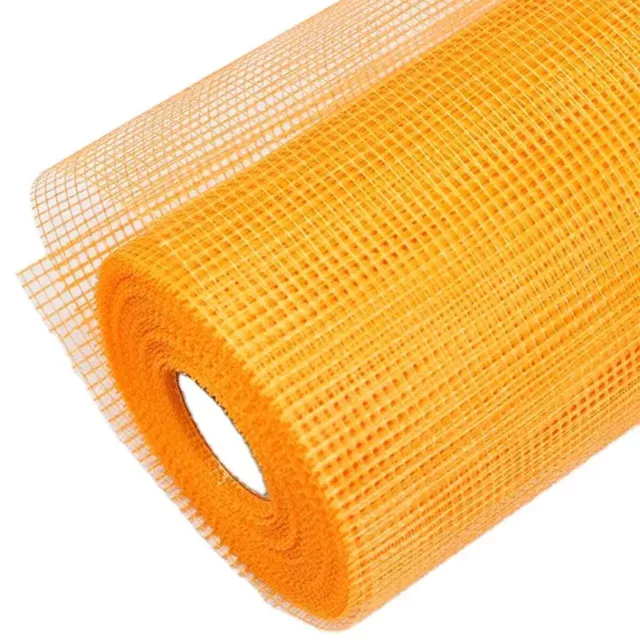 50m² Putzgewebe Armierungsgewebe Glasfasergewebe Gewebe 165g/m² 4x4mm in Orange