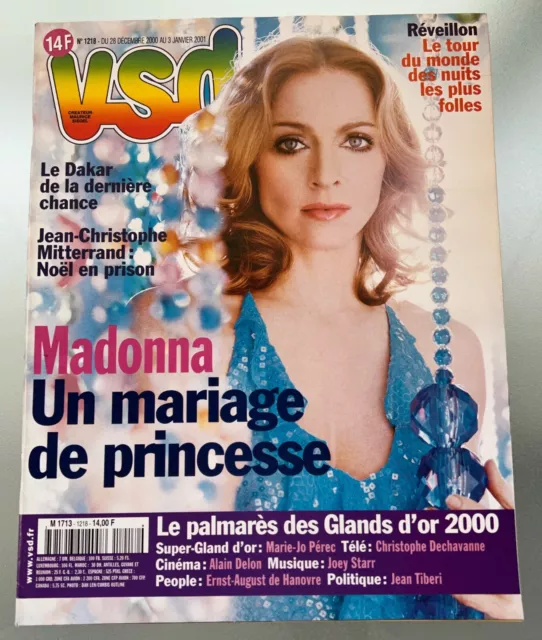 Revista Francesa Madonna Vsd 2001