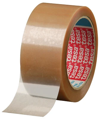 Carton Sealing Tapes, 110 yd, 1.6 mil Thickness, Clear Tesa Tapes 042640000200