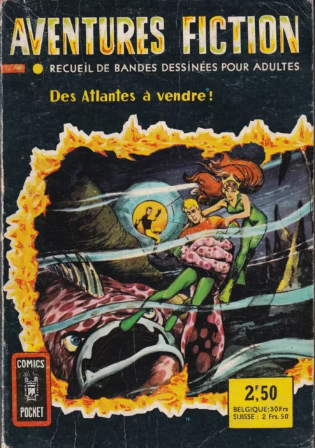 Recueil AVENTURES FICTION 3017 (N°5 + Spectre 2) (2ème série) Comics Pocket 1967