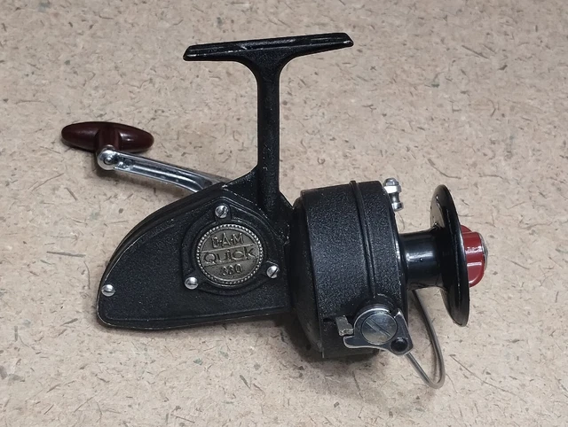 Vintage Dam Quick 330 fishing reel made in West Germany Vintage Dam Quick 330 fishing reel made in West Germany