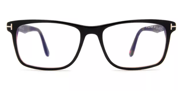 Tom Ford FT5752-B Eyeglasses RX Men Square 55mm New & Authentic