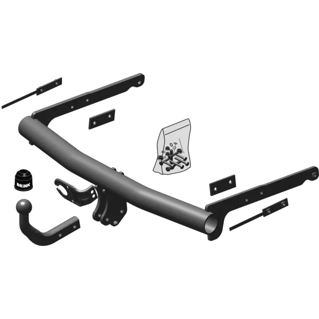 Brink Towbar for Ford Mondeo IV Hatchback 2007-2015 - Swan Neck Tow Bar