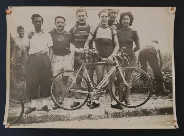 Photo presse JAC 2 AOUT 1943 Cyclisme Cycliste course vélo bike Fahrrad
