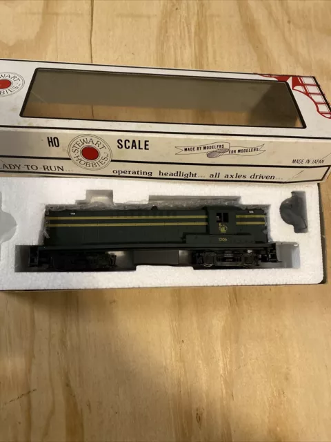 Stewart Hobbies Ho Scale Baldwin RS-12 Powered Jersey Central #1206