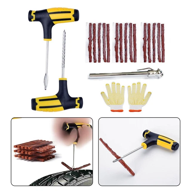 Schnelle Reparatur Flache Tuöder -Reifen -Stecker Kit Universal Brandneu