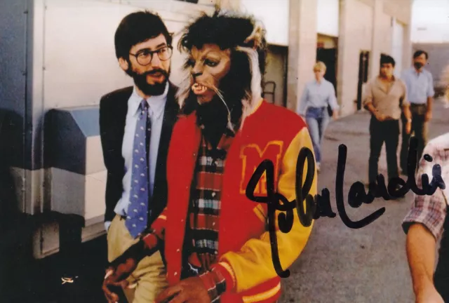 John Landis Signed Autographed 4x6 Photo Thriller Animal House Movie Director