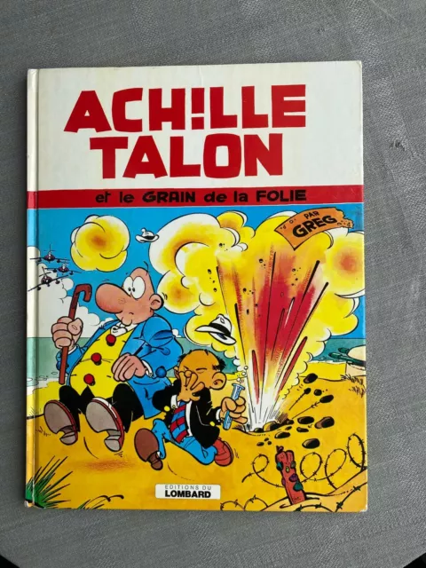 Greg Achille Talon Tome 19 Achille Talon Et Le Grain De Folie Eo En État Correct