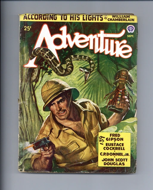 ADVENTURE PULP/MAGAZINE SEP 1947 Vol. 117 #5 VG £20.44 - PicClick UK