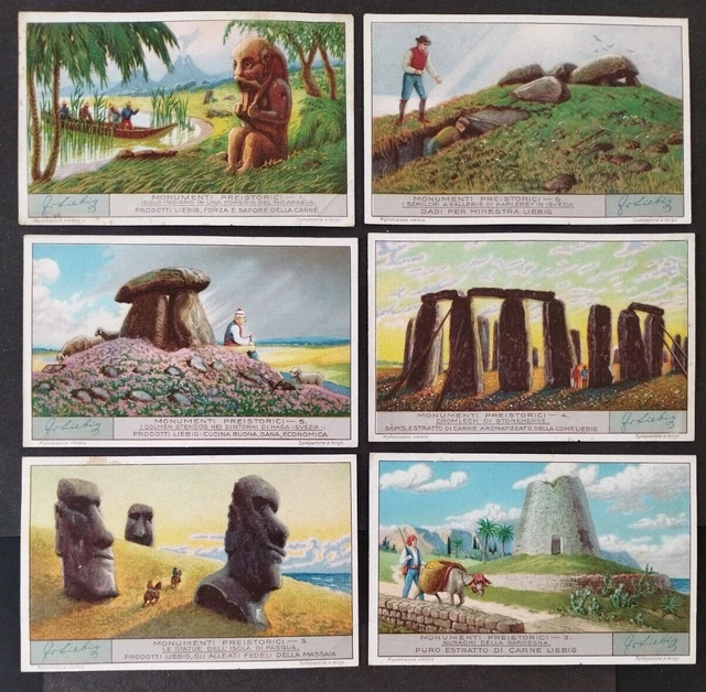 Figurine Liebig- Monumenti Preistorici S.1249