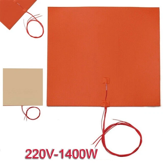 Tapis chauffant en silicone efficace 220 V pour imprimante assure un chauffage r
