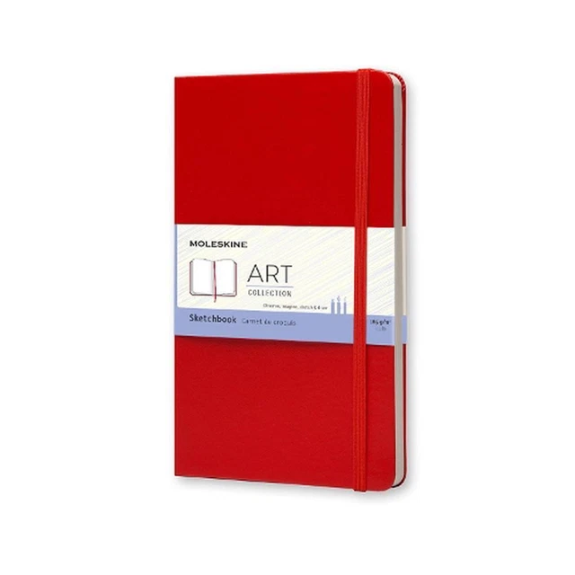 Moleskine Large Sketch Book Red
