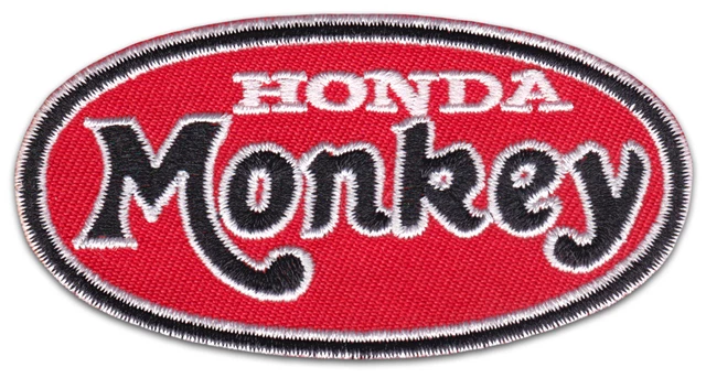 Honda Monkey Kult Moped Racing Retro Vintage Biker Aufbügler Aufnäher Patch Dax