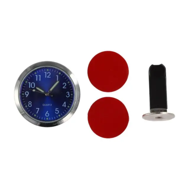 LUMINOUS POCKET MINI Quartz Analog Watch Stick-On Clock Car Accessories  W2U7 $5.35 - PicClick AU