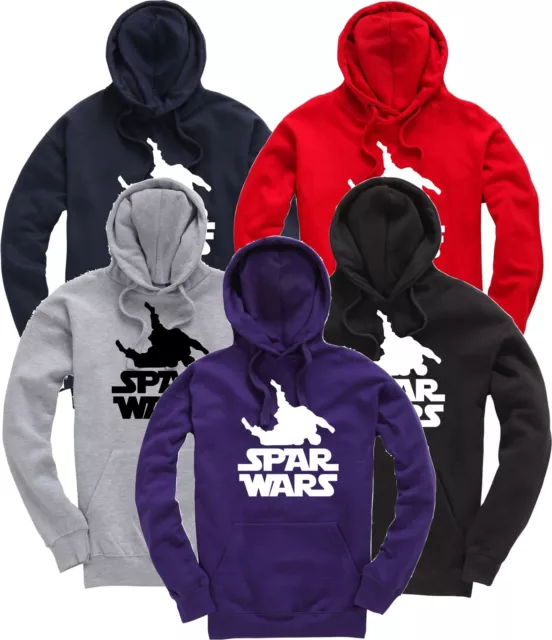MMA Judo BJJ Jujitsu Grappling Spar Wars Hoodie Hoody