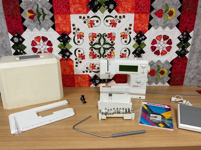 Bernina 1530 sewing machine with extras, cases & accessories - Fully Serviced!