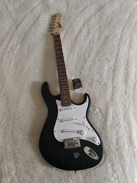 Cort G100 - Guitare Electrique Electric Guitar Junior - Noir Black