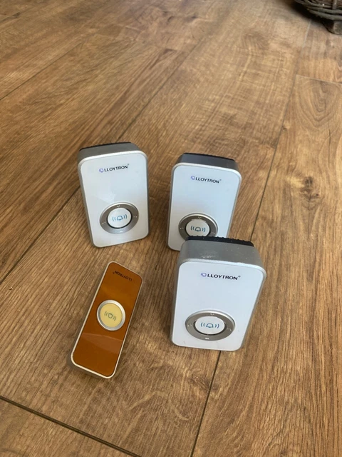 Lloytron Set di campanelli wireless e 3 chimer - PB7Y026D