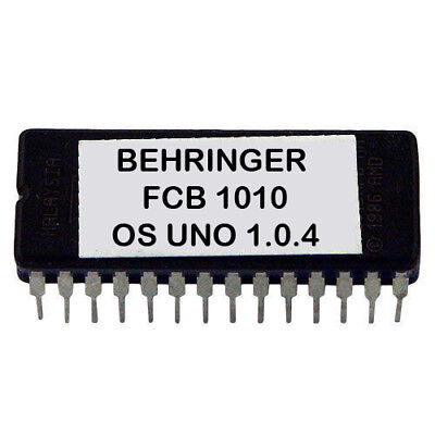 Behringer FCB1010 Ein V1.0.4 Rétro Custom Firmware Puce Eprom