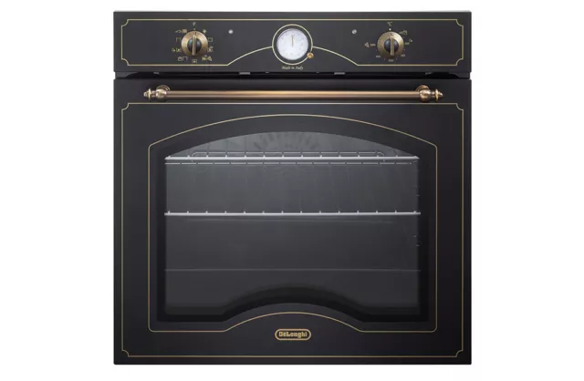 Longhi CM9LANPPP Four Encastré Noir 74LT Spray Volumatrice Pizza Steam Idroclean