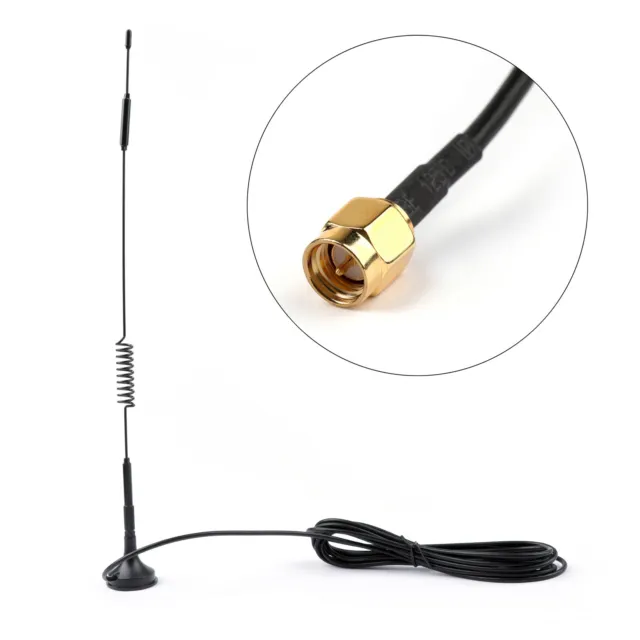 7dBi 4G LTE Antenna 3m Cable SMA Male Magnetic Base Wireless Signal Booster AUS