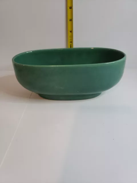 Haeger Vintage Planter MCM Green USA Glazed Ceramics Collectible 3829 Decor 3x8