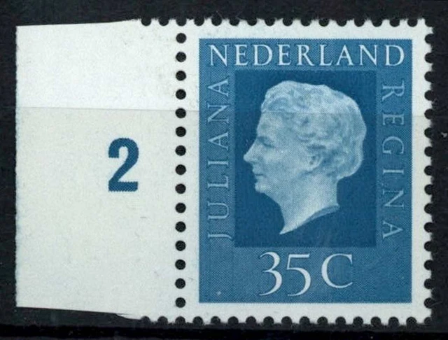 Netherlands 1969-80 SG#1070, 35c Queen Juliana Definitive MNH #E88254