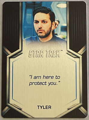 Star Trek Discovery Season 2 Tyler E50 Expressions Of Heroism Metal Insert Card