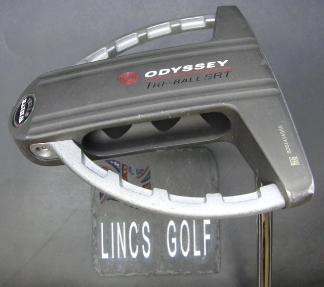 Odyssey White Steel 2-Ball SRT Putter Steel Shaft 87cm Length Psyko Grip Odyssey White Steel 2-Ball SRT Putter Steel Shaft 87cm Length Psyko Grip