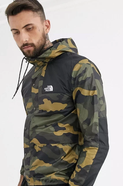 The North Face 1985 Mountain jacket in khaki camo Sold Out