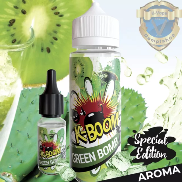 Green Bomb Special Edition 10ml Aroma by K-Boom eZigarette Konzentrat eLiquid