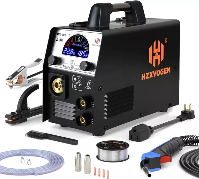 3 IN 1 110V/220V 200A MIG Welder Gas Gasless ARC Lift TIG MIG Welding Machine