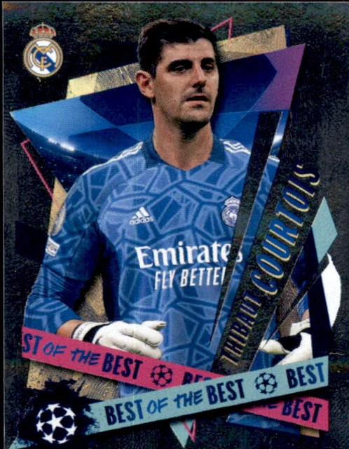 CHAMPIONS LEAGUE 22/23 Sticker 496 Thibaut Courtois (Most saves made ...