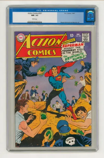 Action Comics #357 CGC 9.2 NM- Third Highest Graded