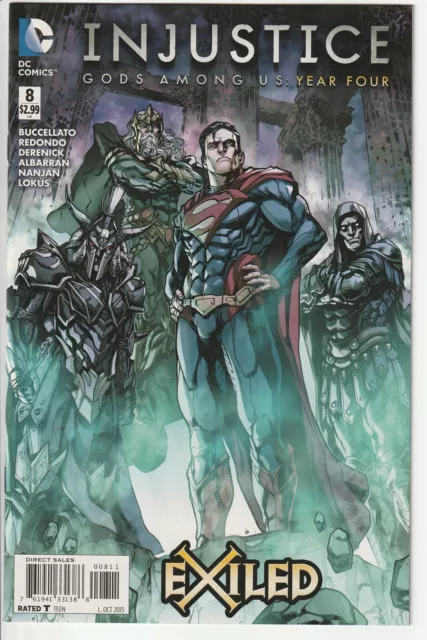 DC 2015 INJUSTICE YEAR FOUR #8 NM Gods Among Us Shazam Superman Batman