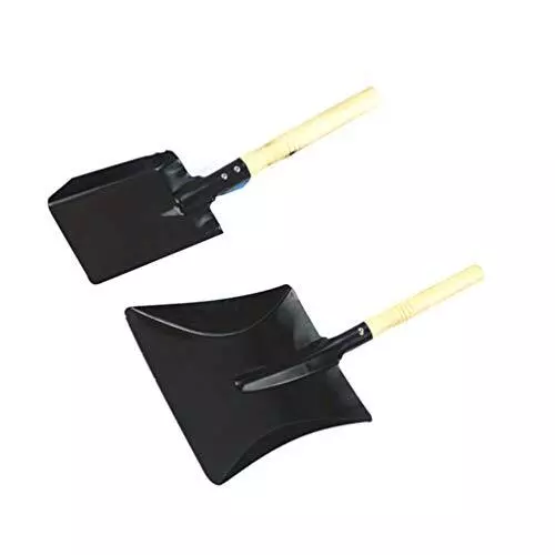 Bbq Grill Ash Pan Metal Dustpan Carbon Steel Ash Coal Fireplace Shovel Charcoal