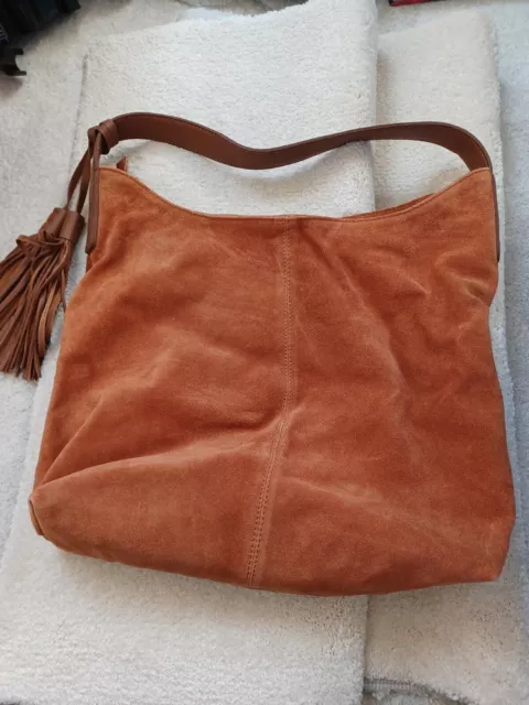 Fat face suede bag outlet