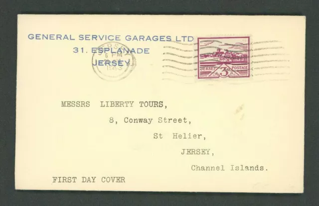Jersey Einzelfranaktur 1943 siehe Bild
