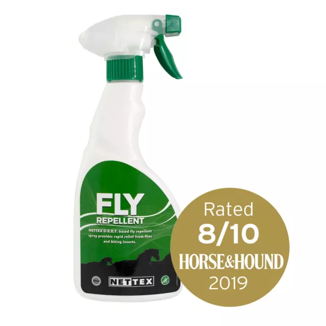 2 x horse Fly Repellent Standard Spray 500ml Trigger Spray horses ponies