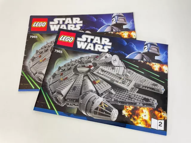 LEGO - Star Wars -  Millennium Falcon - 7965 - INSTRUCTION BOOKLETS